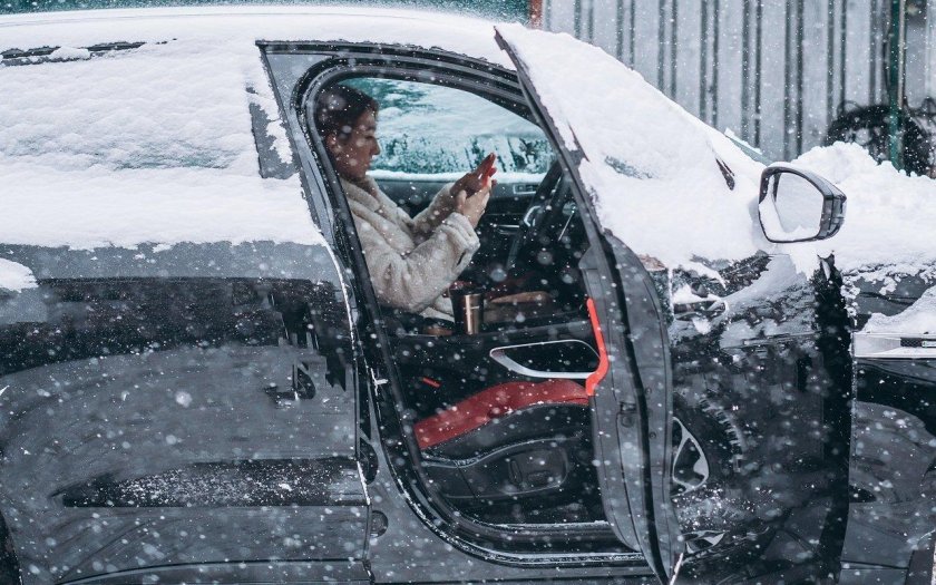 В автомобиле