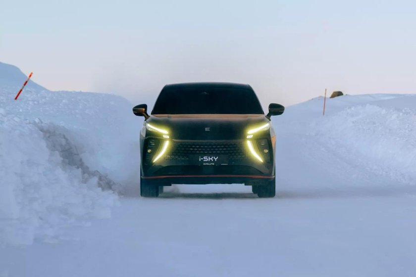 Машина зима