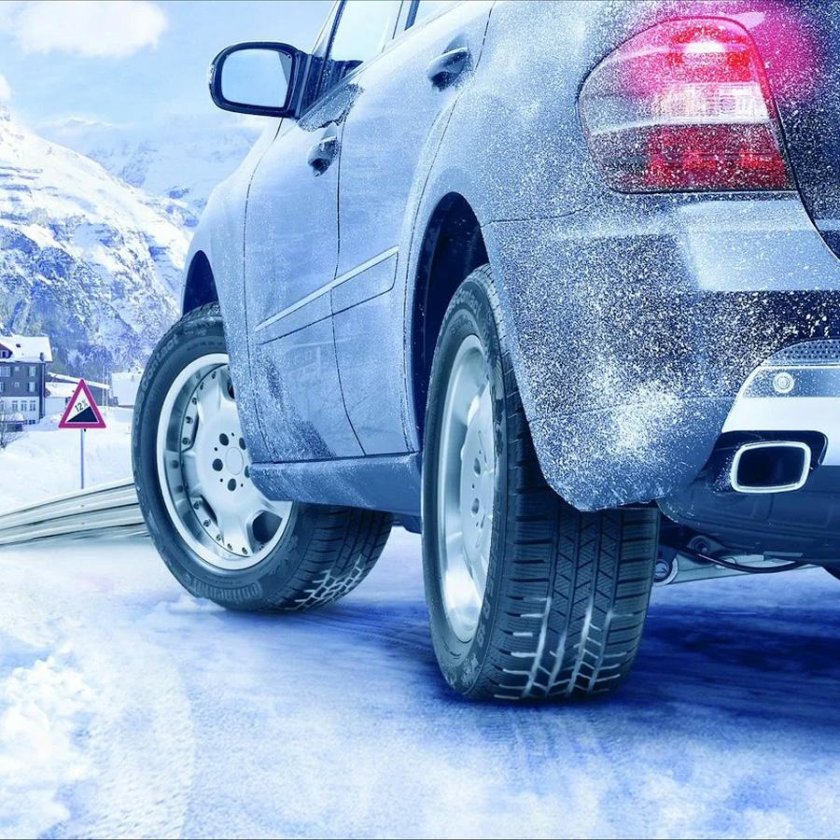 Машина зима