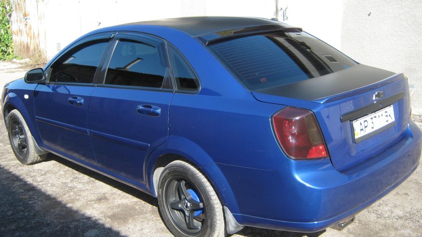 Шевроле лачетти седан синий