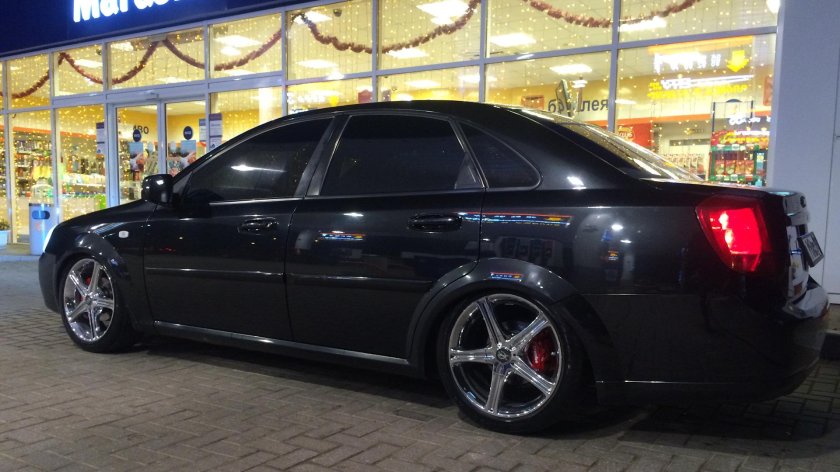 Chevrolet Lacetti Tuning черный