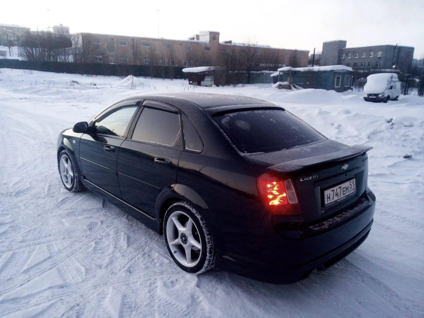 Chevrolet Lacetti Tuning черный