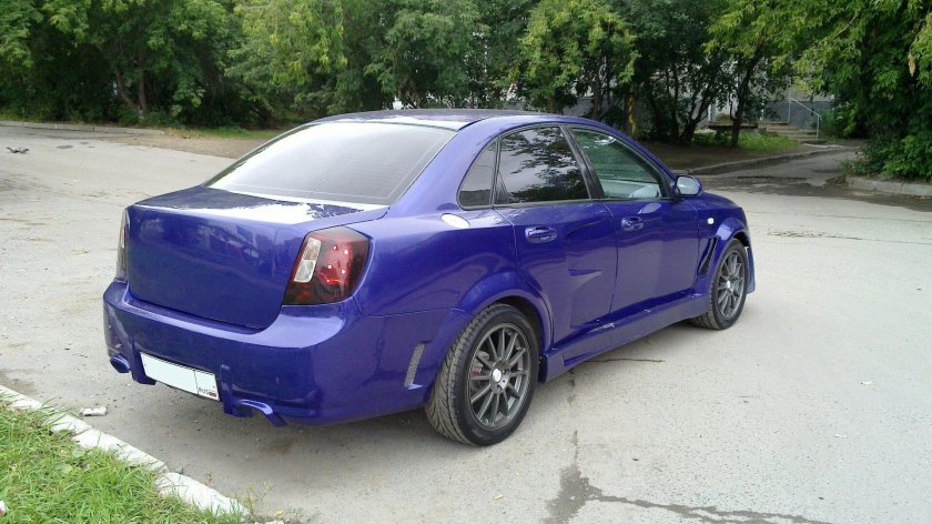 Tuning Chevrolet Lacetti Blue