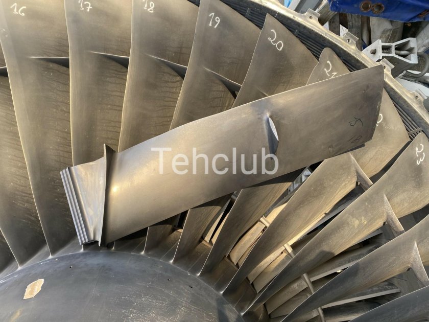 Лопатки турбины авиадвигателя