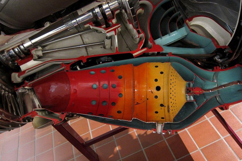 Камера сгорания турбовентиляторного двигателя