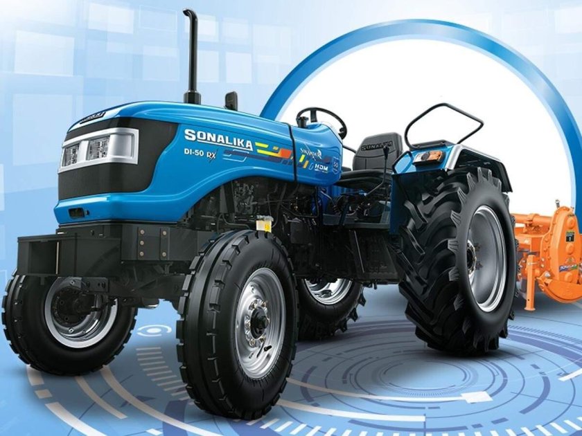 Трактор sonalika di-90-4wd