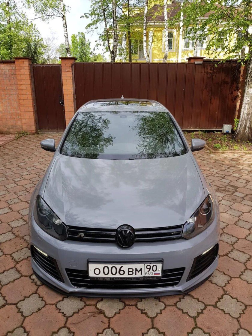 Серый гольф 6 GTI