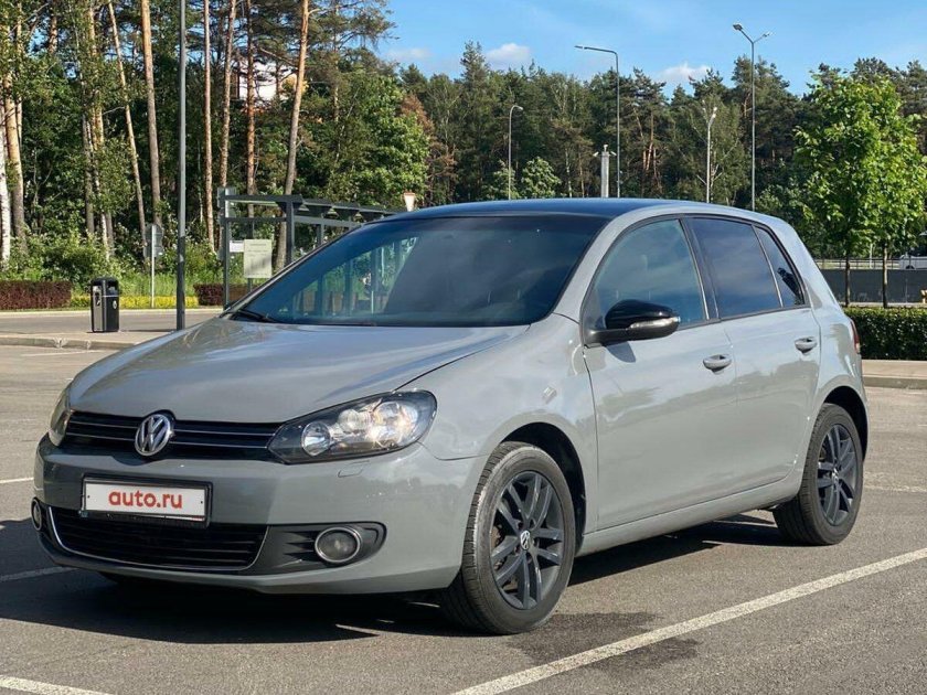 Фольксваген гольф серый