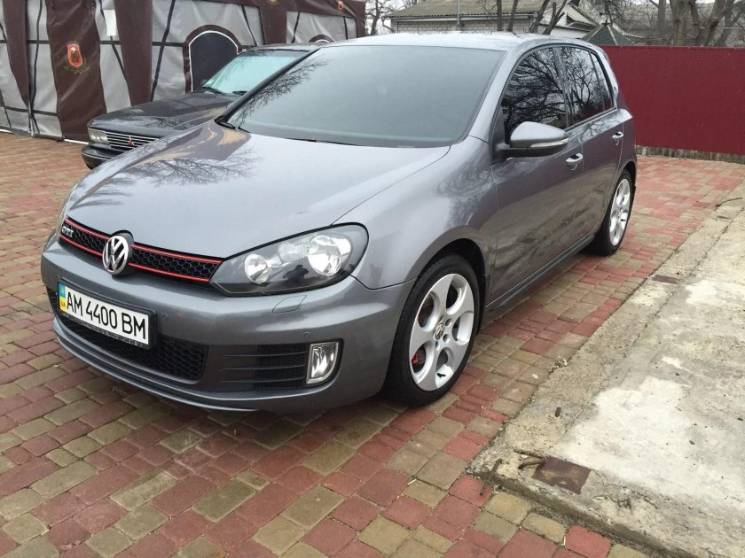 Серый гольф 6 GTI