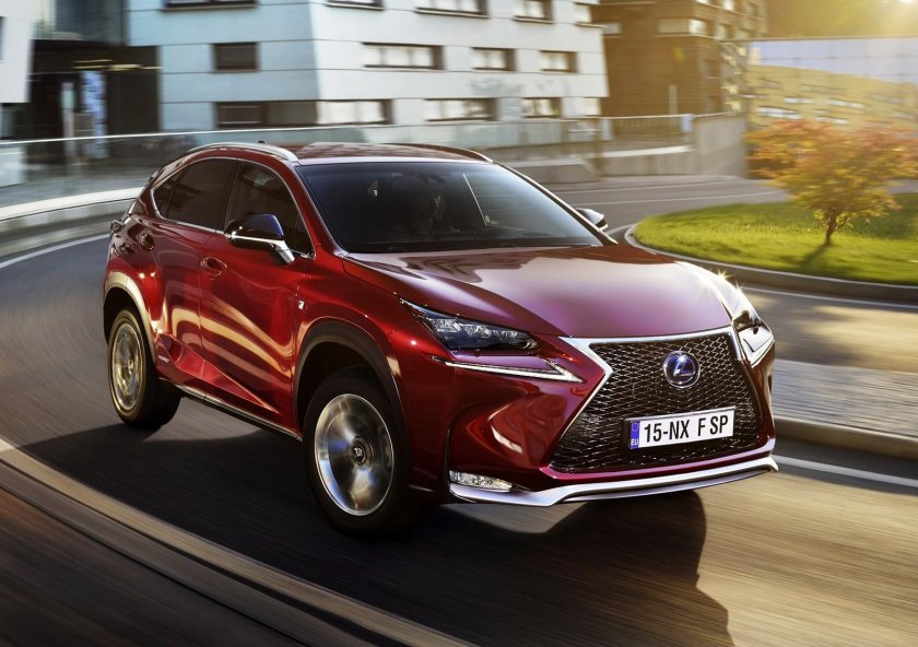 Лексус нх200 красный