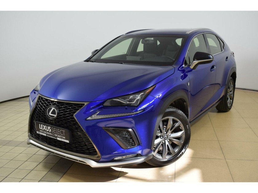 Лексус NX синий