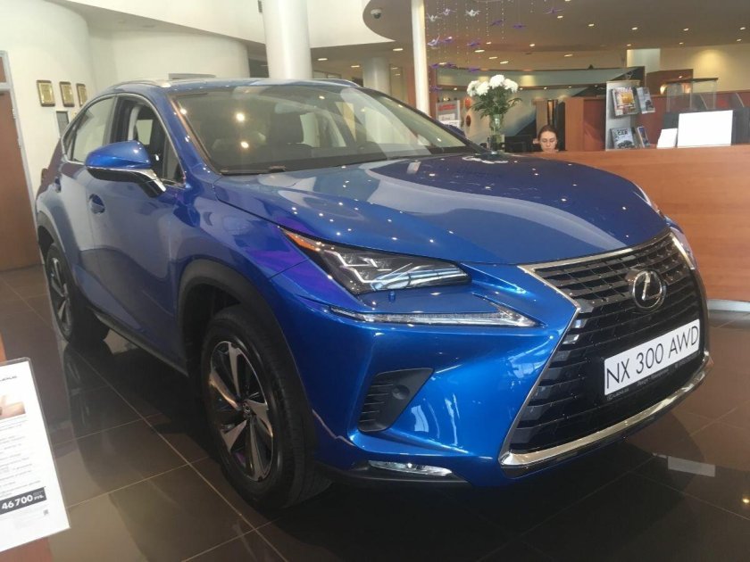 Лексус NX 300 синий
