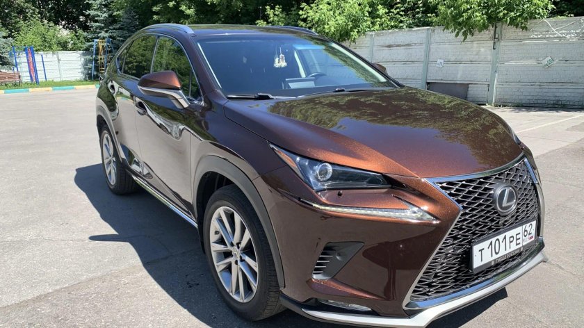Лексус нх 200 коричневый