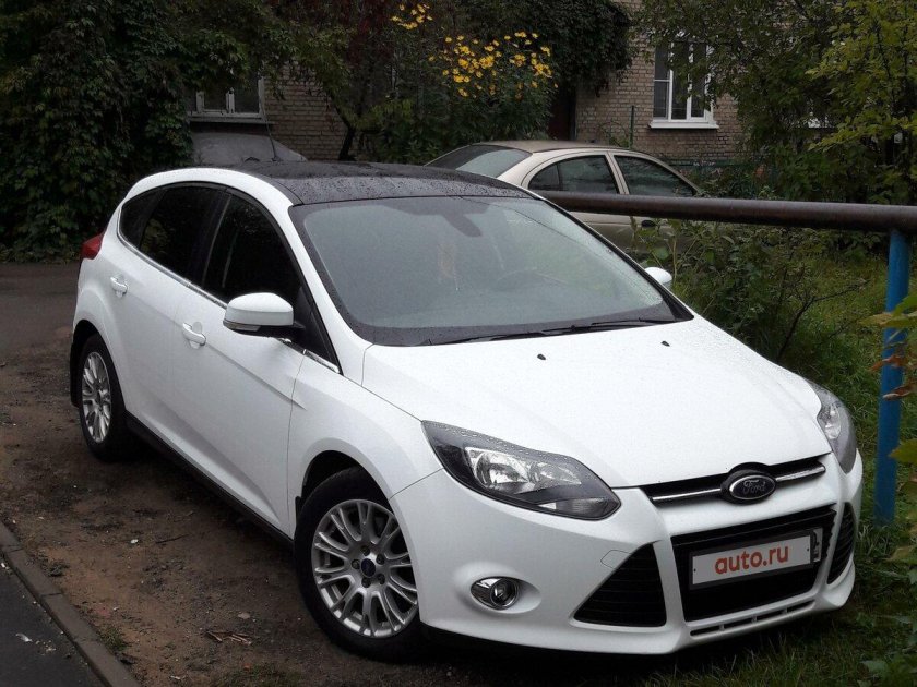 Форд фокус 3 белый