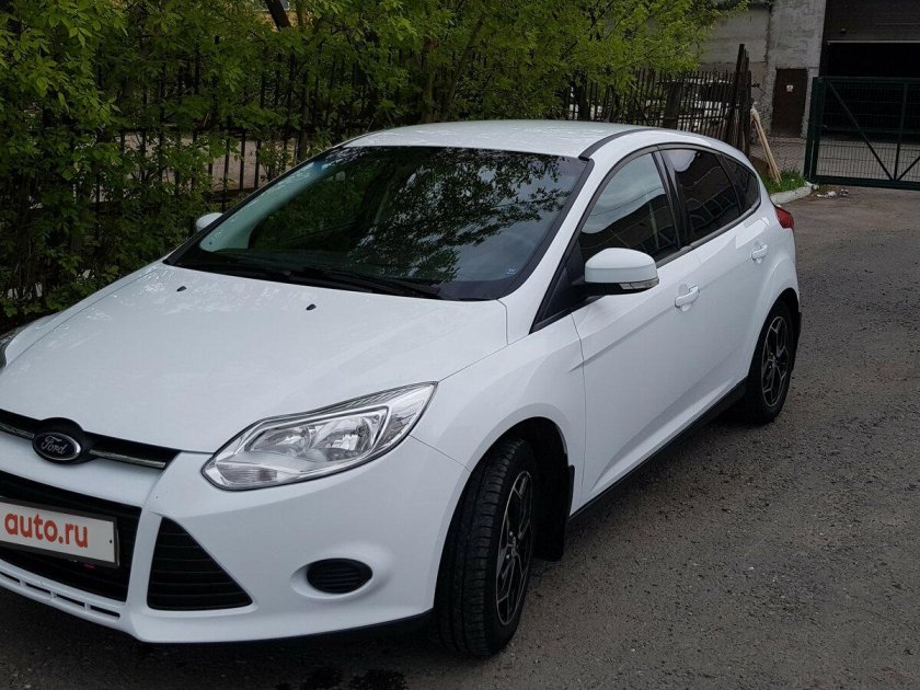 Форд фокус 2013 седан белый