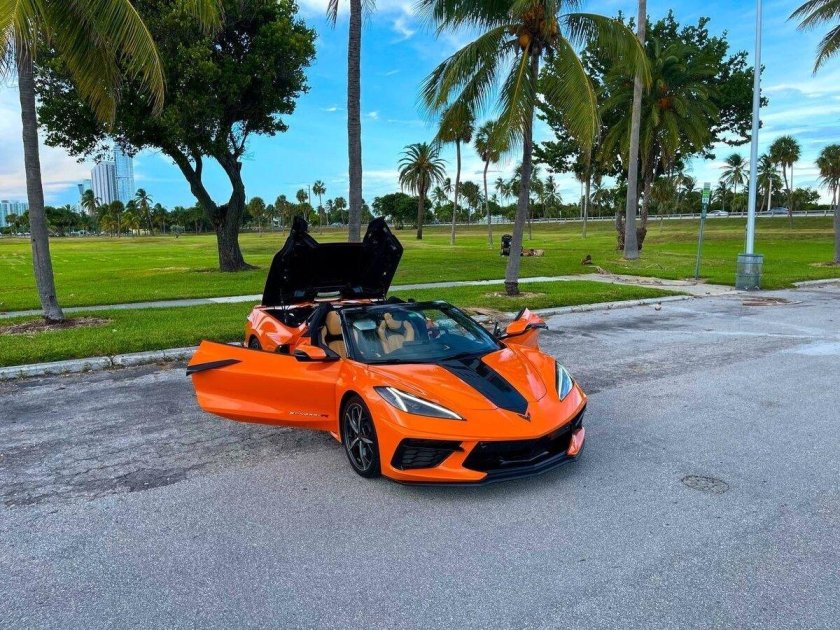 Корвет кабриолет 2022