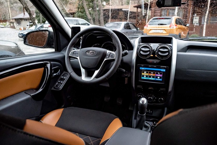 Лада Ларгус кросс 2022 салон