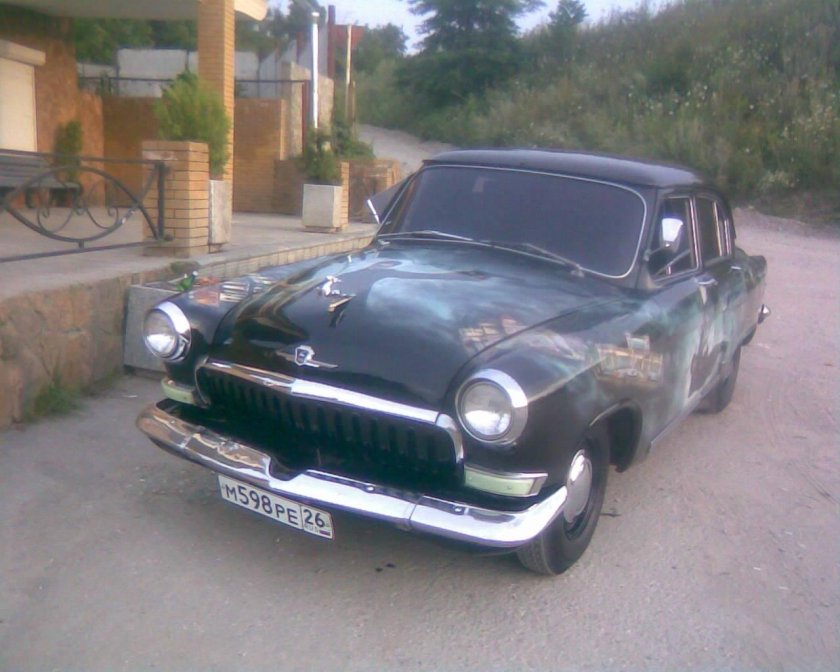 Тонированная Волга 21