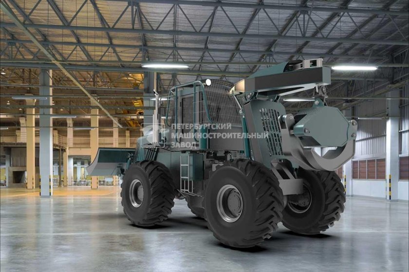 Бульдозер колёсный универсальный Станислав-704-04-БКУ