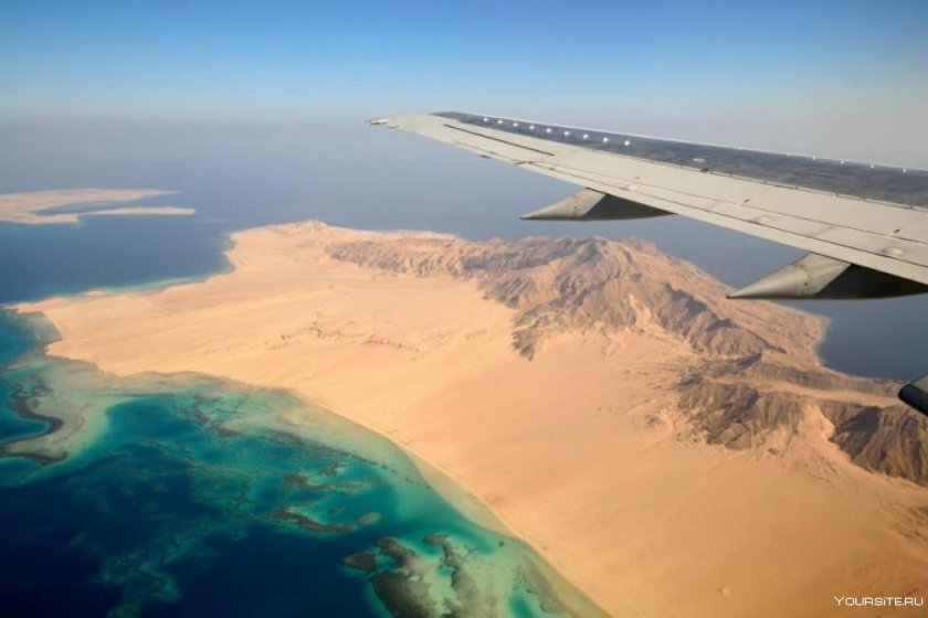 Шарм Эль Шейх с высоты птичьего полета