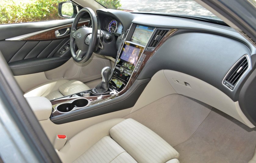 Infiniti q50 салон
