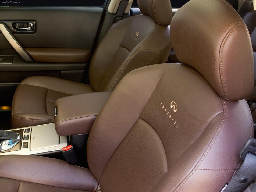 Инфинити фх35 коричневый салон