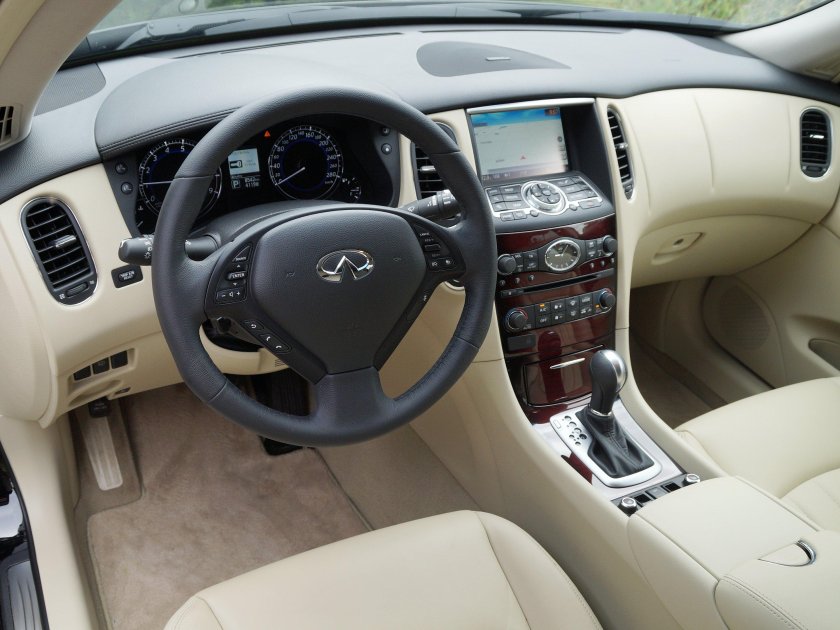 Infiniti qx50 салон