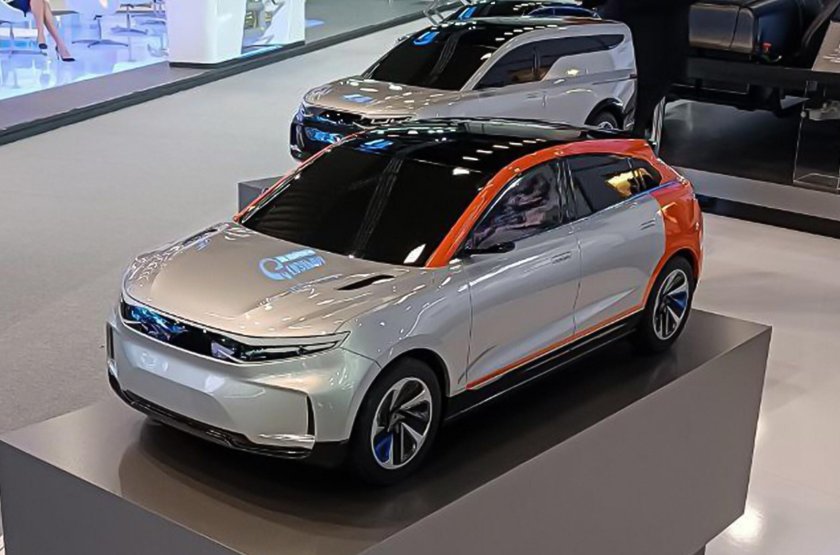 Электромобиль e-Neva Алмаз-Антей