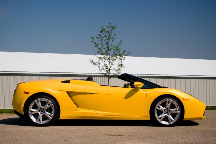 Lamborghini Gallardo желтый