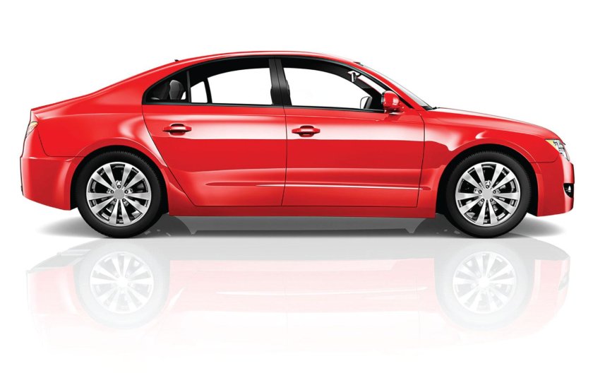 Задний правый бок машины