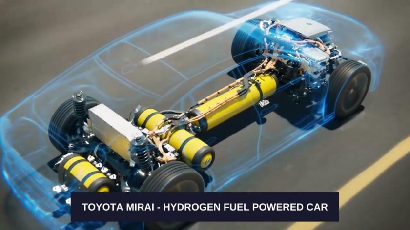 Toyota Mirai 2021 двигатель