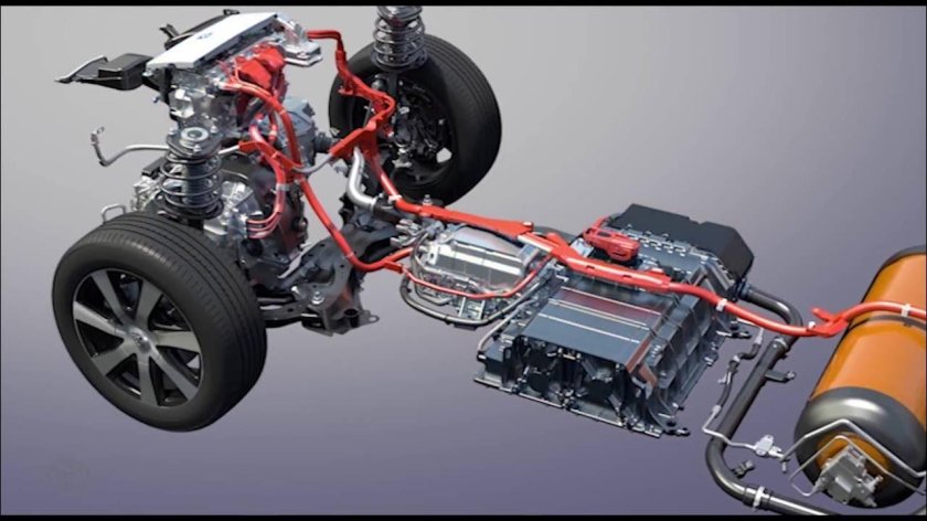 Hydrogen fuel Cell машина