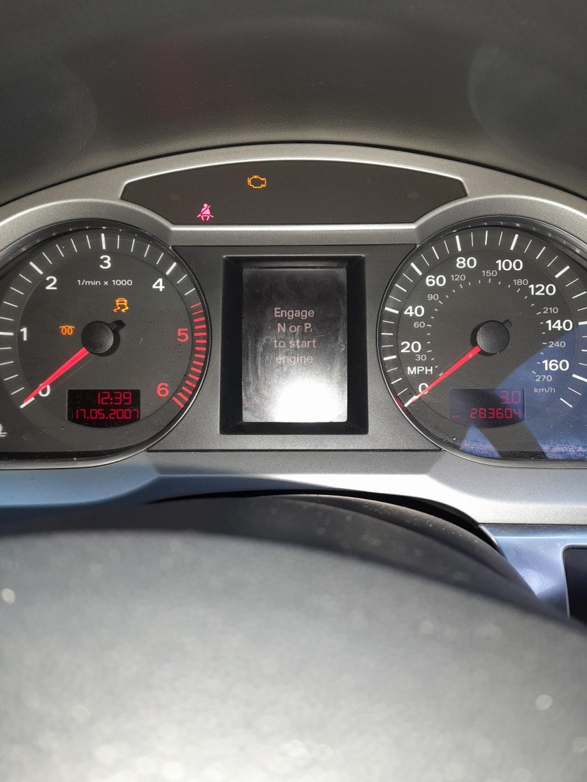 Audi a6 c6 ABS ESP Fault