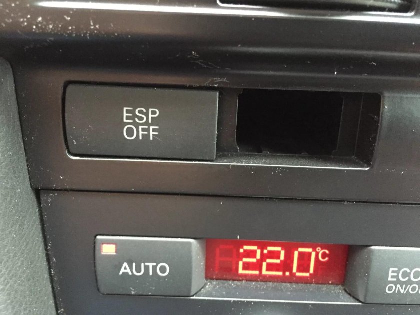 Audi a6 [c6, кнопка ECON