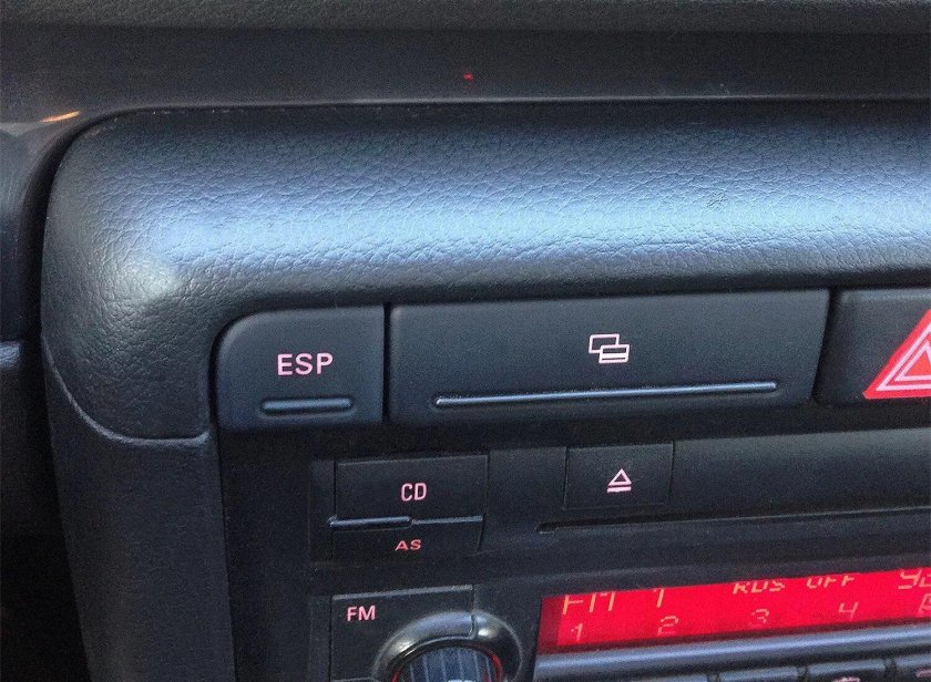 Кнопка ESP Ауди а4 б6