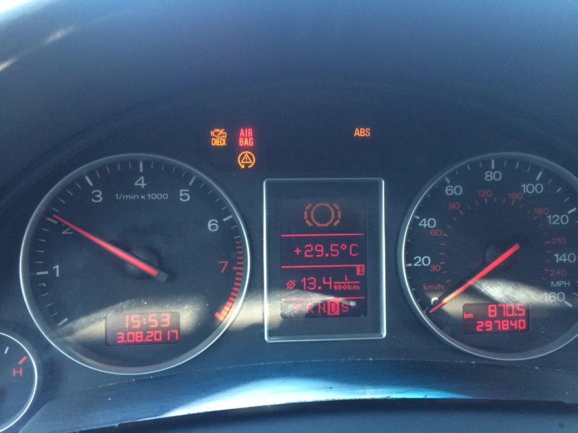 Ауди а3 значок ESP