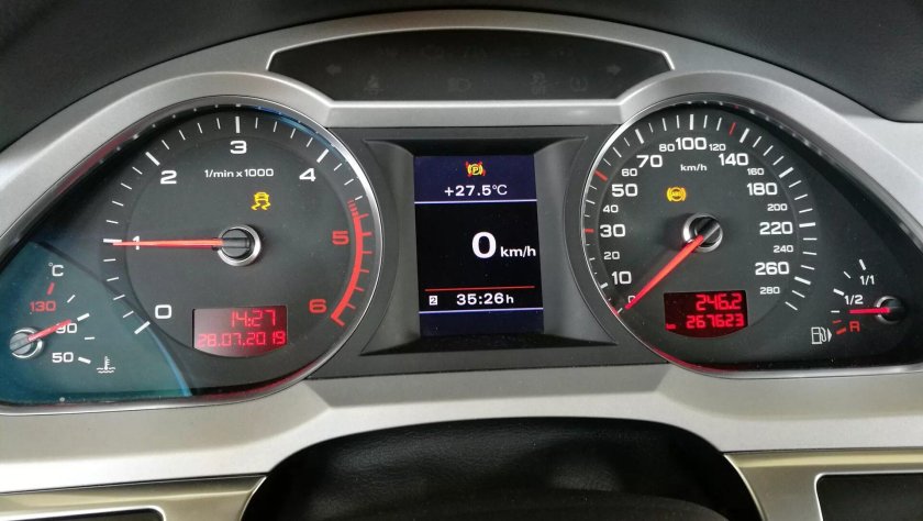 Parking Brake Malfunction Audi a6 c6