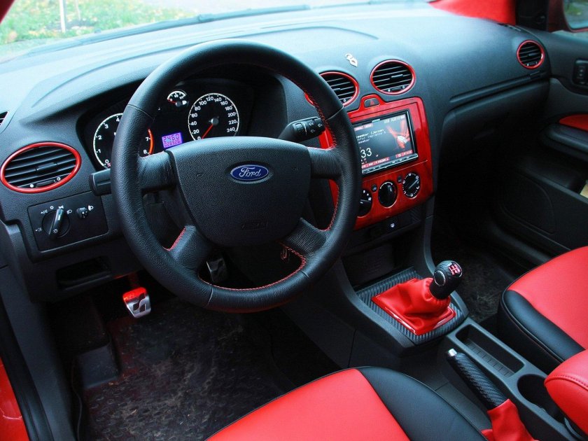 Форд фокус 2 дорестайлинг салон