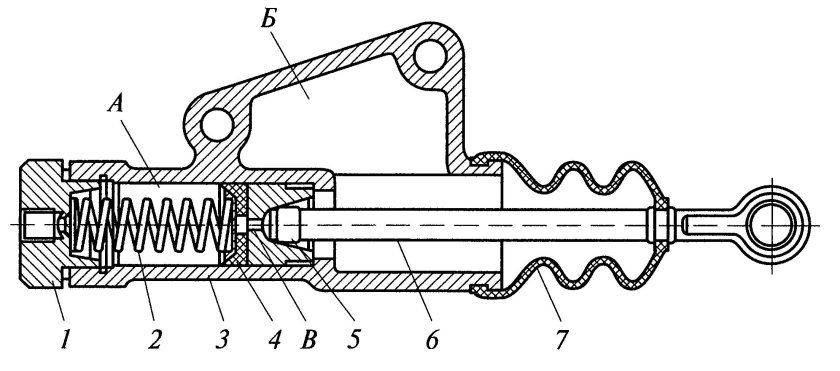 Главный цилиндр сцепления КАМАЗ 43118