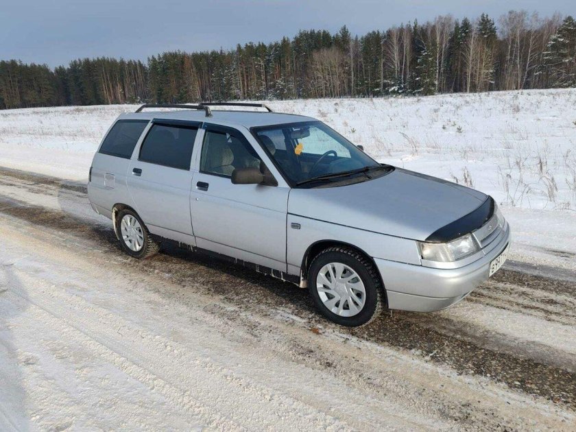 Ваз 2111 универсал серебристый