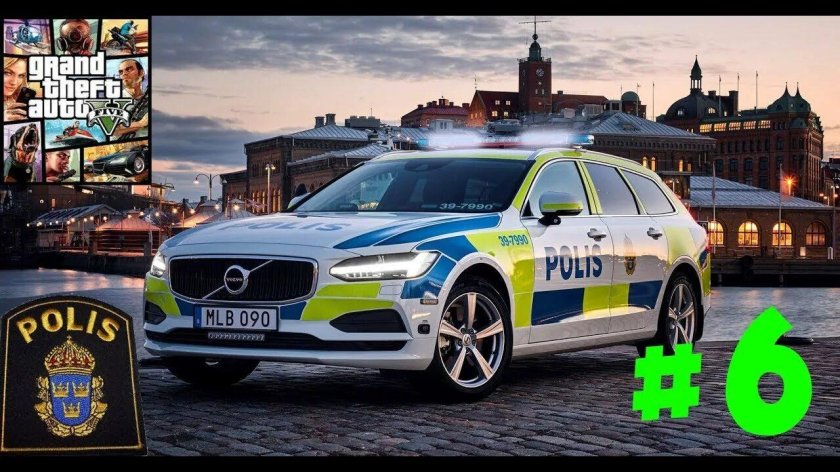 Volvo v90 Police