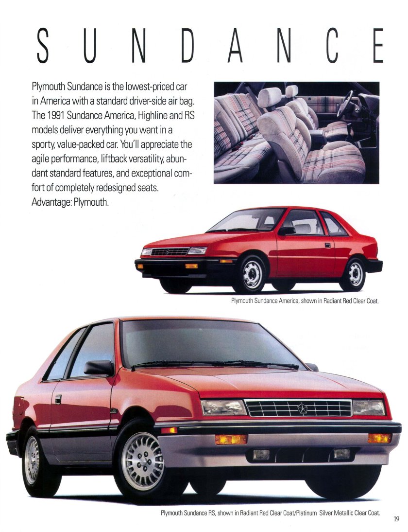 Plymouth sundance 1990