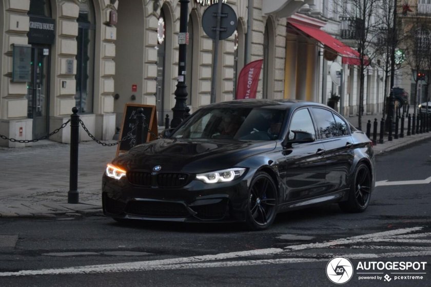 BMW m3 f80 Black