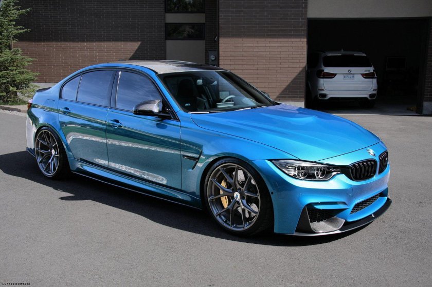BMW m3 f80 Blue