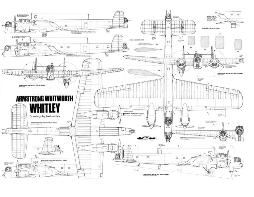 Armstrong whitworth a.w.38 whitley