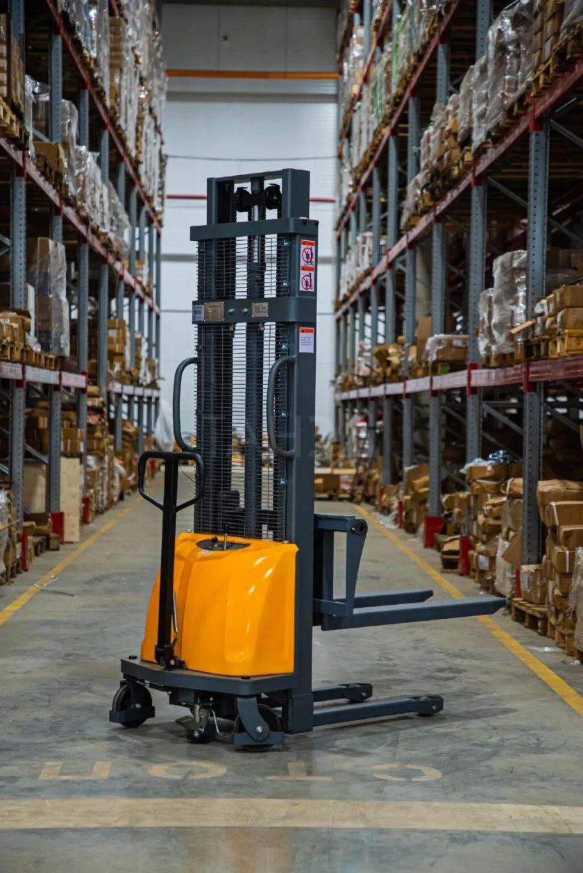 Штабелер гидравлический с электроподъемом xilin