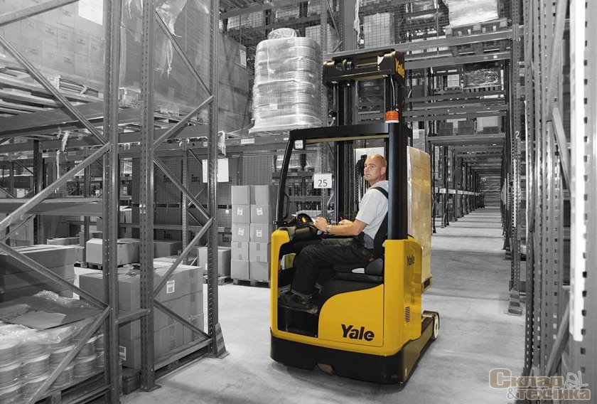 Yale погрузчик ричтрак