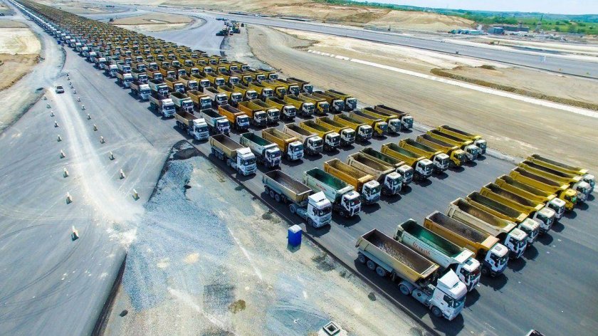 Парад грузовиков