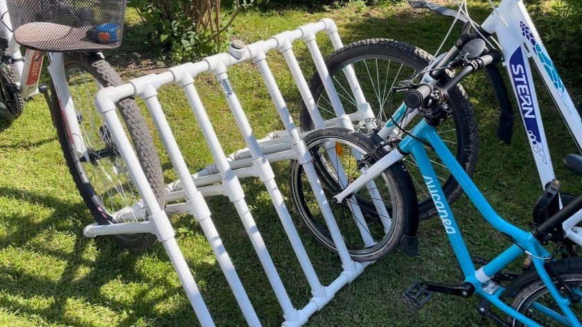 Велосипед из полипропиленовых труб