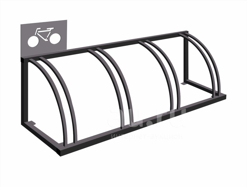 Велопарковка Оптима стандарт ВПС-5 на 5 мест